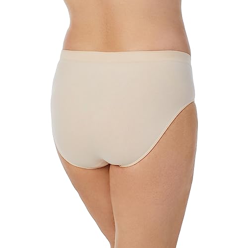 Jones New York Underwear for Women High Cut Brief Full Coverage Seamless Stretch Comfort Panties - 5 Pack Multipack2