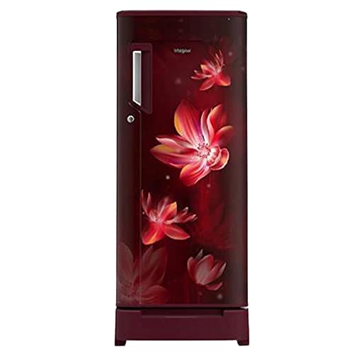 200 L 3 Star Single Door Refrigerator - 215 IMPC Roy 3S Wine Flower Rain