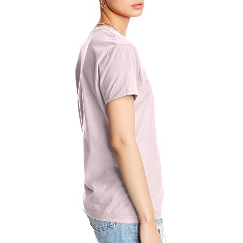 Image of Hanes Women's Perfect-T Crewneck T-Shirt, Lightweight Cotton Short Sleeve Tee for Women