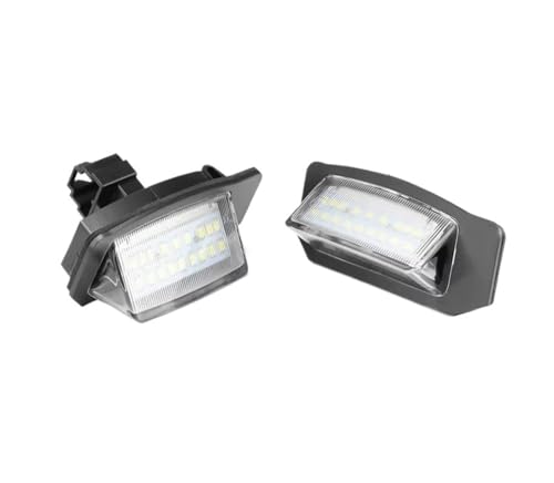 Lámparas matrícula LED Peugeot 4007 e ION 6202786 de alta iluminación 2