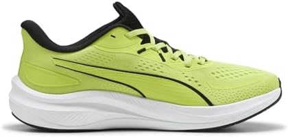 Puma Skyrocket Lite 1/2 Unisex Adults' Running Shoes, Sunny Lime-Puma Black-White (11), 27.5 cm - 4