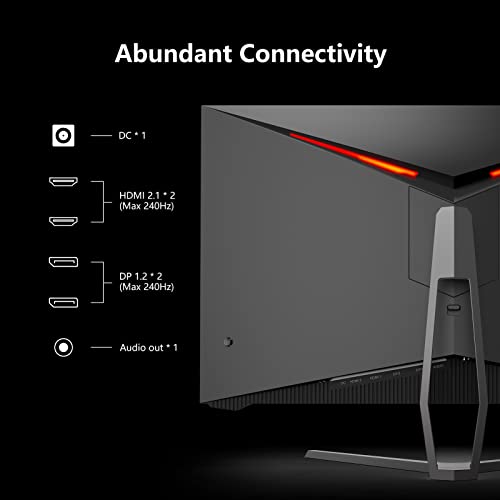 Innocn 27G1H 27 Inch 240Hz 144Hz Gaming Monitor Full Hd 1920 X 1080P Computer Monitor, Freesync & G-Sync Support, Game Plus, Eye Care, Vesa, Displayport, Hdmi, Black #TOP5