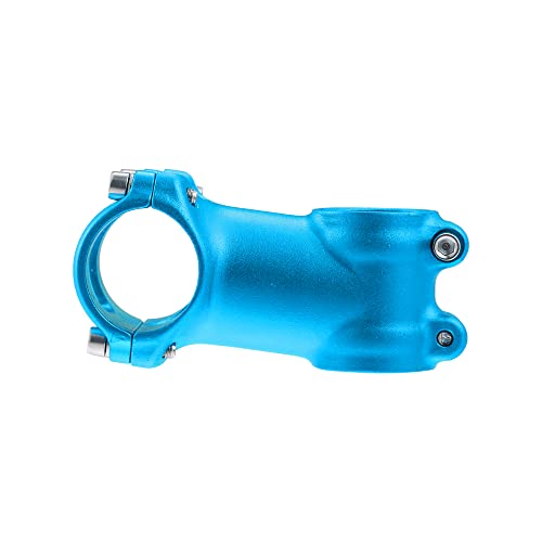 X Autohaux 31.8 60Mm 7 Degree Bike Stem Short Handlebar Adjustable Stem Aluminum Alloy Blue #TOP4