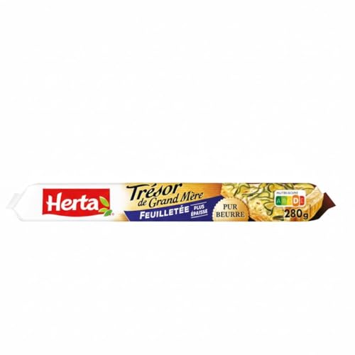 Herta trésor de grand-mère pâte feuilletée pur beurre 280g