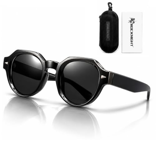 ROCKNIGHT Premium Acetate Polarized HD Sunglasses UV400 Classic Style
