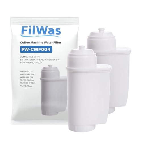 FilWas Filtro acqua adatto per macchina da caffè Siemens EQ3 EQ5 EQ7 EQ8 EQ9 Bosch VeroAroma, ricambio per Brita Intenza TZ70033A Bosch TCZ7003 TCZ7033 NEFF C77V60 serie (2)