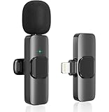 Mini Microphone Multifunktion,Mini Wireless Mikrofon für Video,Mikrofon Wireless Für IPhone,Mikrofon Zum Anstecken,Mikrofon Bluetooth Handy,Kabellos Ansteckmikrofon für YouTube Vlog Twitch