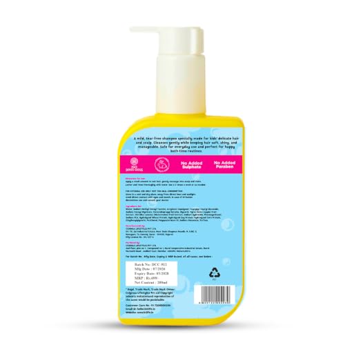 Image of Peppa Pig Cleansing Shampoo Pediatrician Approved Ages 3-12 Year Mild Formula Enriched with Green Apple & Watermelon 200ml