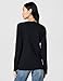 Velvet by Graham & Spencer womens Blaire Long Sleeve V-neck Tee T Shirt, Black, Medium US