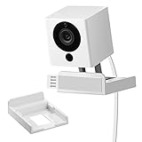 LANMU 2 in 1 Wall Mount and Window Mount Compatible with Wyze Cam V2, Strong Adhesive Screwless Mount,Easy to Remove, No Hole Needed