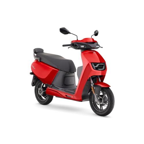 Image of VIDA VX2 Go 3.4 Electric Scooter by HERO MotoCorp, Removable Battery, 142 km IDC Range, 70 km /h Top Speed, Pearl Red (Ex-Showroom)