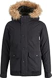 JACK&JONES JUNIOR Boy's JJWINNER Bomber JNR Jacket, Black, 152
