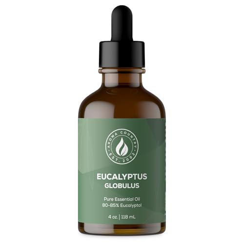 Aroma Country 100% Pure Eucalyptus Essential Oil &ndash; Organic & Undiluted Diffuser Oil, Humidifier...