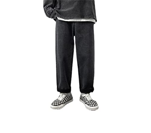 Jean ample homme WEGUKRI noir style hip-hop pour le quotidien