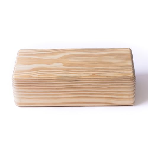 Bloco de Madeira Iyengar Yoga Props Tijolo Bloquinho Maciço