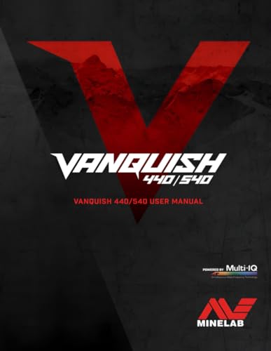 Minelab Vanquish 440/540 Manual: Instruction Manual