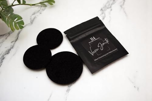 VacuScents- Powerful Orange Citrus Vacuum Odor & Deodorizer scented pads. Safe to use around children & Pets. Fits any upright, stick & robot vacuum. Pack of 3.