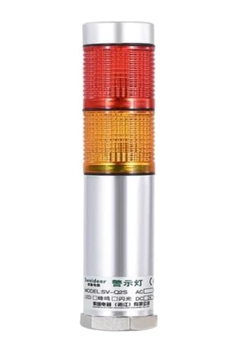 Lumière LED d'avertissement pour automatismes industriels et ateliers 24V