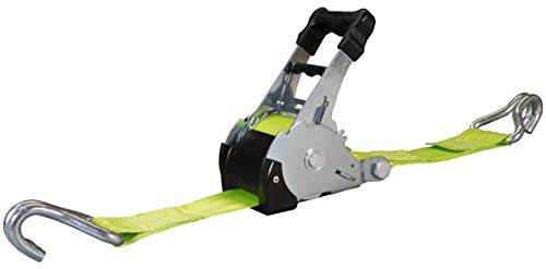 SHZ 4 x Automatik Spanngurt 3m - Spanngurt mit Ratsche - Automatischer Zurrgurt - Gepäckspanner mit Spitzhaken - Zurrkapazität LC 750 dan (direkt) / 1500 daN 3,0m x 50mm (11) – Bild 7