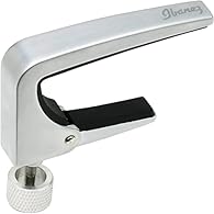 Ibanez guitar capo for electric/acoustic guitar With locking screw With Ibanez Logo Colour: Silver Scope of delivery: 1 × IGCZ10 capo