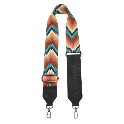 Image of Wrangler Strap Western Purse Straps Replacement Crossbody Handbag Adjustable Aztec Wide Guitar Strap