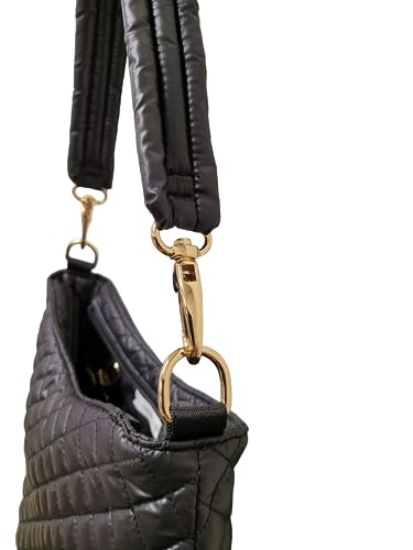 Image of Lightweight Quilted Crossbody Hobo bag water repellent UVprotection