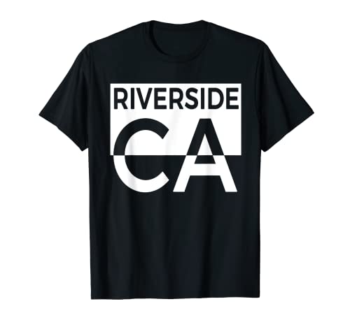 Riverside California Camiseta Recorte Camiseta