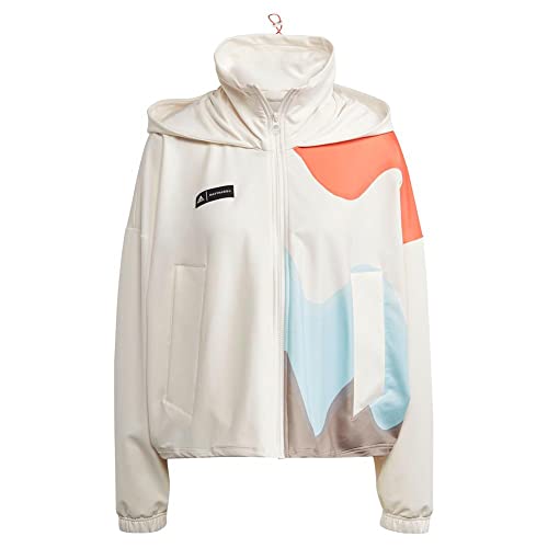 adidas Women's Standard Tennis Premium Jacket, Cloud White/Multicolor, Medium adidas Women's Standard Tennis Premium Jacket, Cloud White/Multicolor, Medium