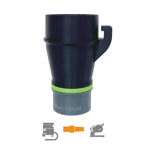 Vacuum Adaptor for Hikoki Mitre Saw C8FSHG & C3610DRA Compatible with Festool Cleantec Style Dust Extraction Systems
