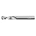 Walter Tools A1163-2.6 2.6 mm Solid Carbide Twist Drill, 10 mm Length of Cut, 7.8 mm Maximum Cut Depth, 14 mm Extension Length, 43 mm Overall Length (Pack of 10)