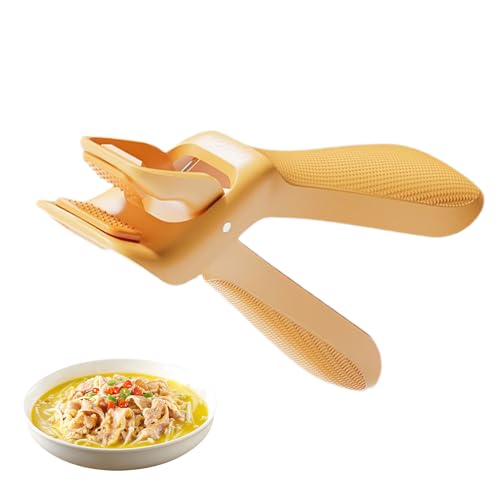 Hot Plate Gripper – Stainless Steel Pot Clip and Bowl Holder Tongs | Anti Scalding Pan Gripper for...
