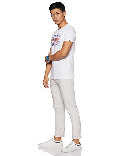 Image of Pepe Mens Round Neck Printed T-Shirt