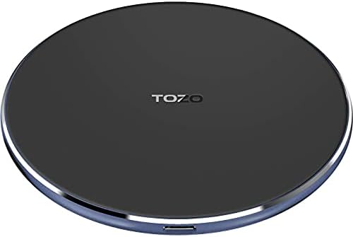 TOZO W1 bezprzewodowa ładowarka, lotnicze aluminium CNC, uniwersalny kształt, podkładka do szybkiego ładowania (bez adaptera AC)
