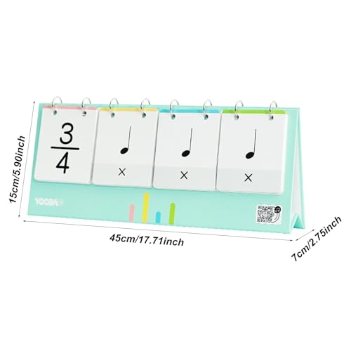 Tarjetas de ritmo musical infantil para aprender piano jugando 5