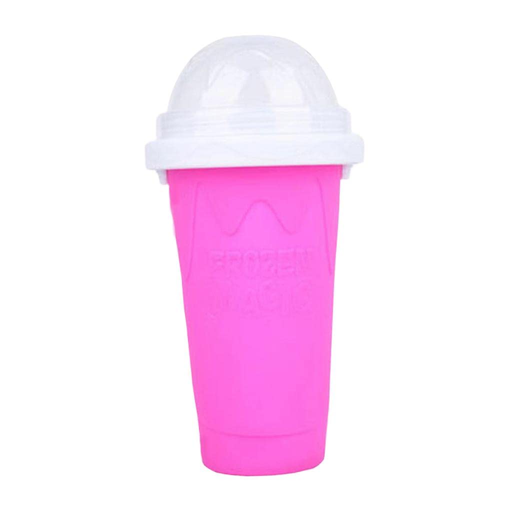 Quick Frozen Smoothies Cup Pinch Cup Ice Cream Maker for Family Rose Red |Home & Garden | Kitchen, Dining & Bar | Small Kitchen Appliances | Ice Cream Makers-image-41