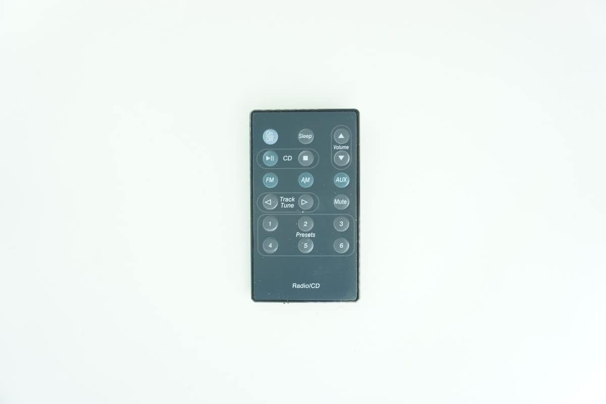 Front view of the replacement remote control for Bose Wave Radio CD Player.