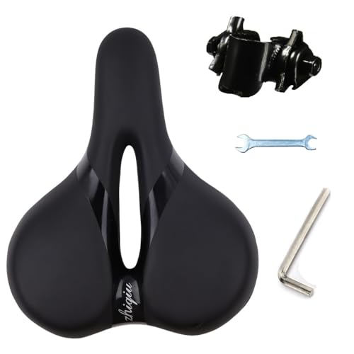 自転車 サドル 超肉厚 痛くない 低反発 サドルクッション 衝撃吸収 穴開き 通気 ソフト プ クロスバイク マウンテンバイク ママチャリ