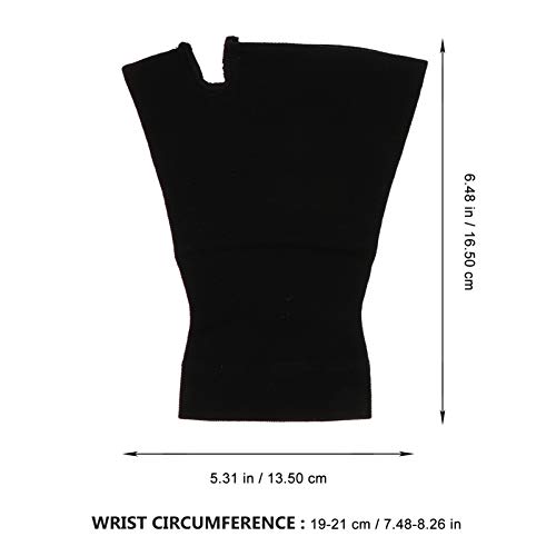 ARTIBETTER Mens E Mulheres Pulseiras De Pulso E Suporte para O Polegar Luvas de Chaves para As Ativi