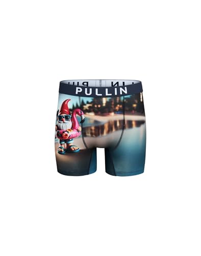 Calzoncillos boxeador PULLIN elásticos multicolor estilo bañador en talla XL