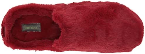 Jambu Women's Selma Mule Slipper, Burgundy, 9 | Image 4