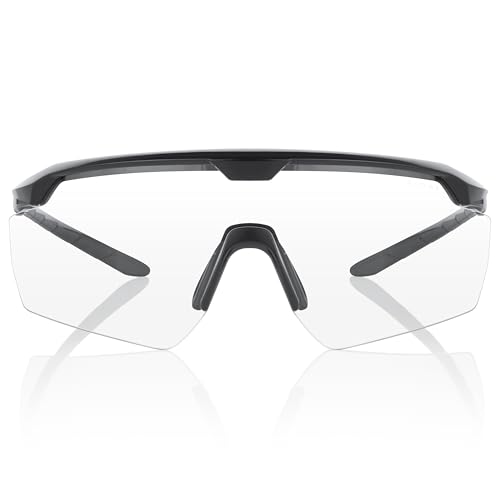 NoCry Z87+ Shooting Glasses — Military Grade Eye Protection for Men & Women — Anti-Fog & Anti-Scratch Safety Glasses for Shooting Range with Adjustable Fit and UV Blocking Lenses