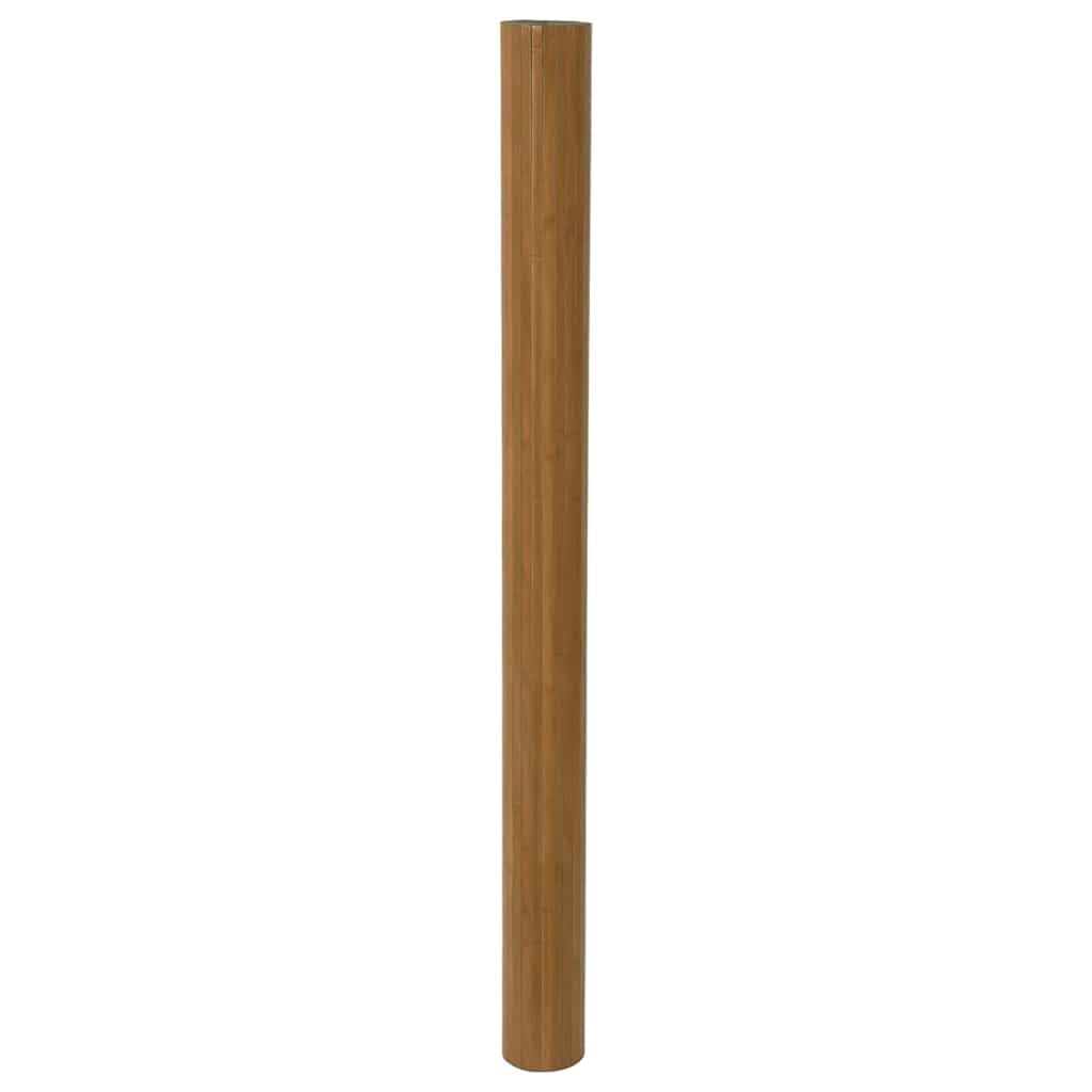 Cloison de Séparation en Bambou, Paravent Intérieur XXL 400 x 165 cm, Panneau de Séparation Enroulable Marron pour Diviser Pièce, Chambre, Salon et Bureau, Style Naturel et Élégant
