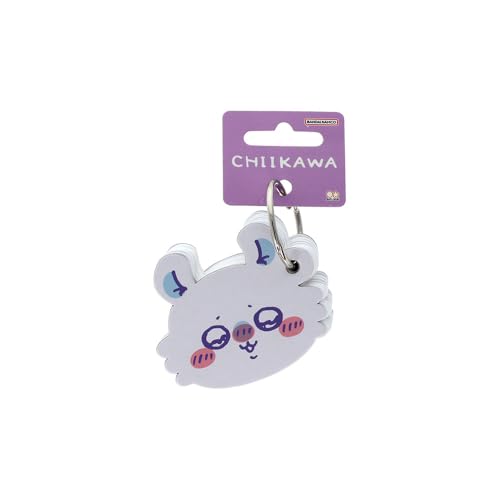 サンスター文具 ちいかわ ダイカットメッセージカード モモンガ メモ めも メッセージ紙 リング フェイスダイカット 811703