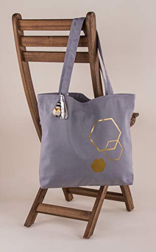 Rayher 53987564 Borsa Shopper classica in tessuto