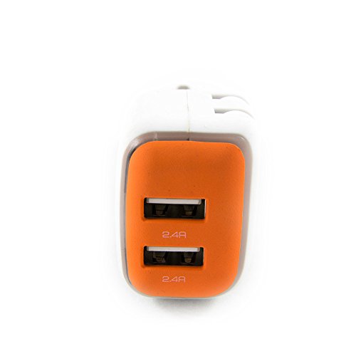 Dualx Dual Usb Charger For Car And Home By Rapidx - Orange #TOP1