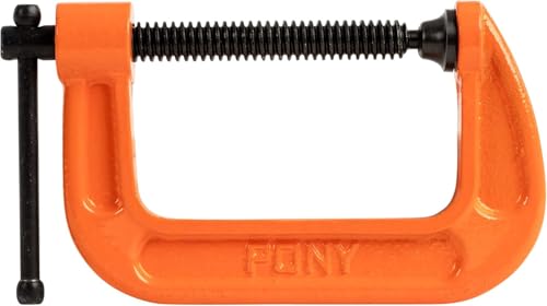 Click or Tick Noise from Rear of Vehicle at Low Speeds, When AWD is Engaged - 2018-2019 Chevrolet GMC Holden 6 Pony Jorgensen 2630 3-Inch C-Clamp, Orange