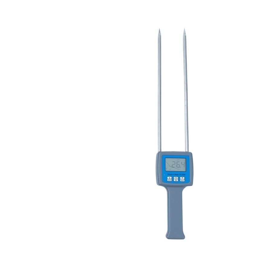TK100W Higrómetro profesional for aserrín de madera, polvo, pacas de heno, turba, medidor de humedad, analizador de humedad digital LCD Para análisis de humedad de granos