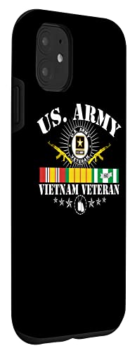 Iphone 11 Us Army Vietnam Veteran Usa Flag Vietnam Vet Flag Men Women Case #TOP2