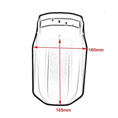 Garde-Boue Moto Éclaboussures Solution Protection Radiateur CB500X