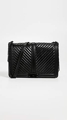 Image of Rebecca Minkoff Women's Chevron Quilted Love Crossbody Bag
